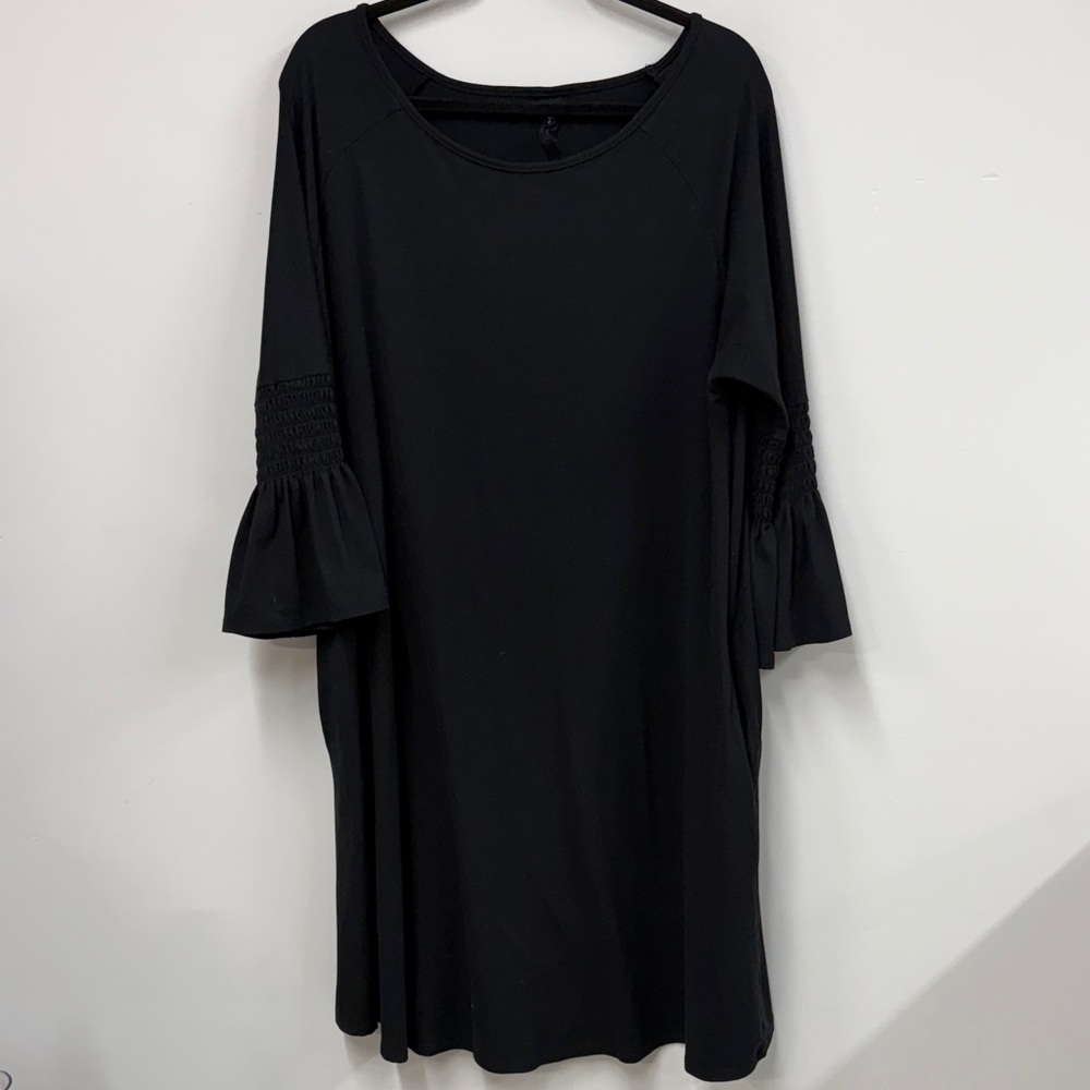 Agnes & Dora Black Long Sleeve Dress xl